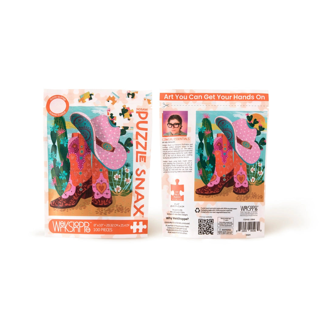 Cowgirl Essentials werkshoppe mini puzzle