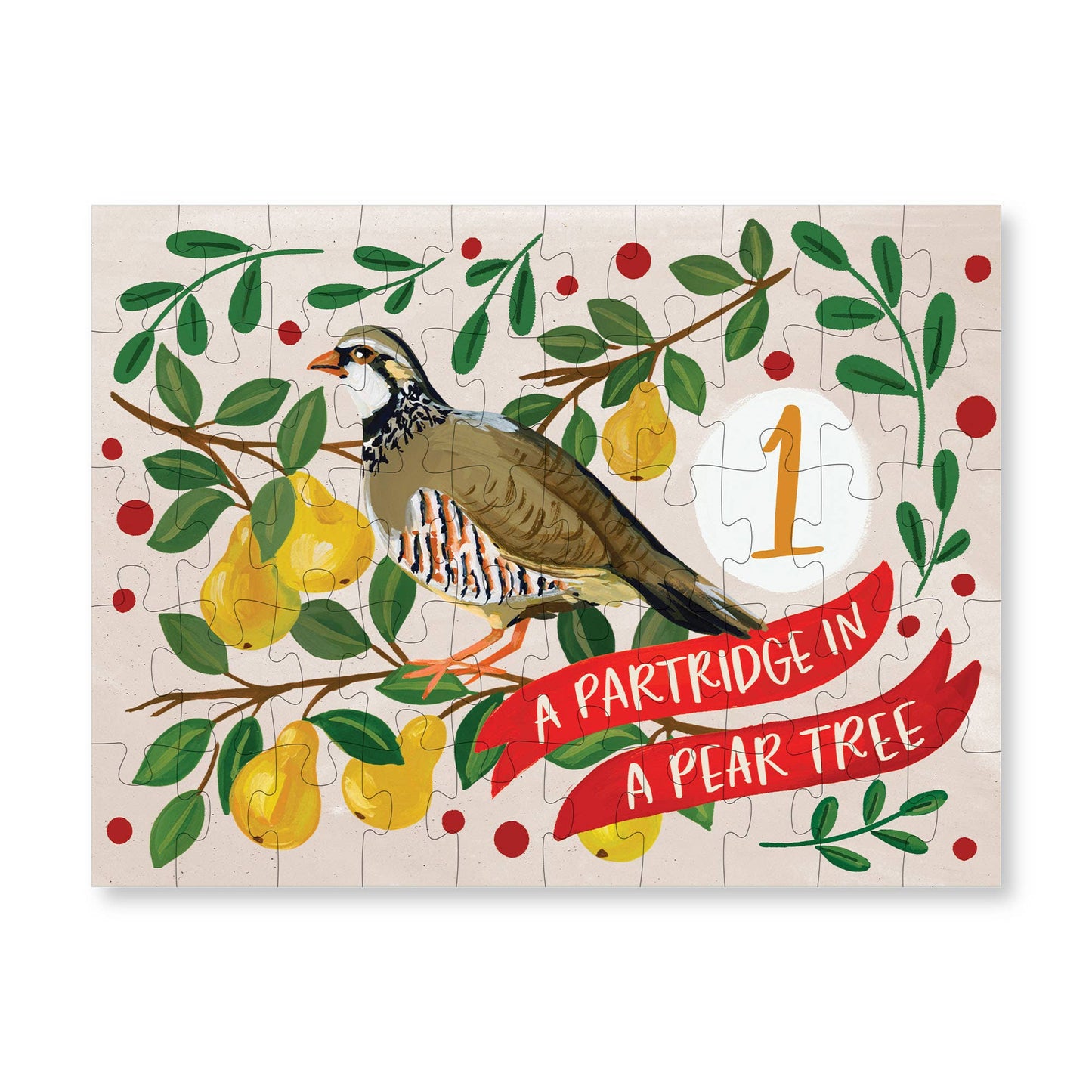 12 Days of Christmas • Set of 12 50-Piece Puzzles