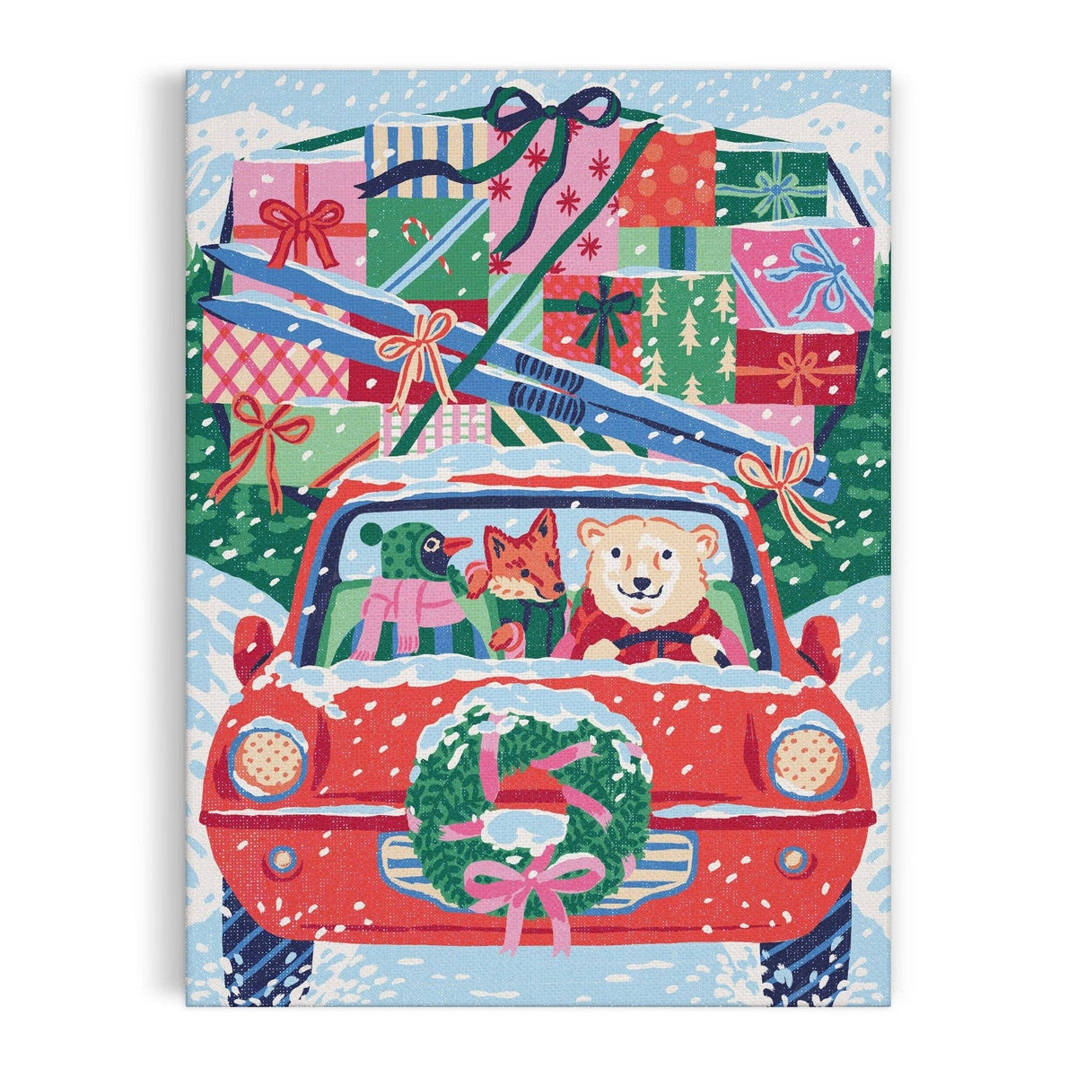 Christmas Joyride 9 x 12