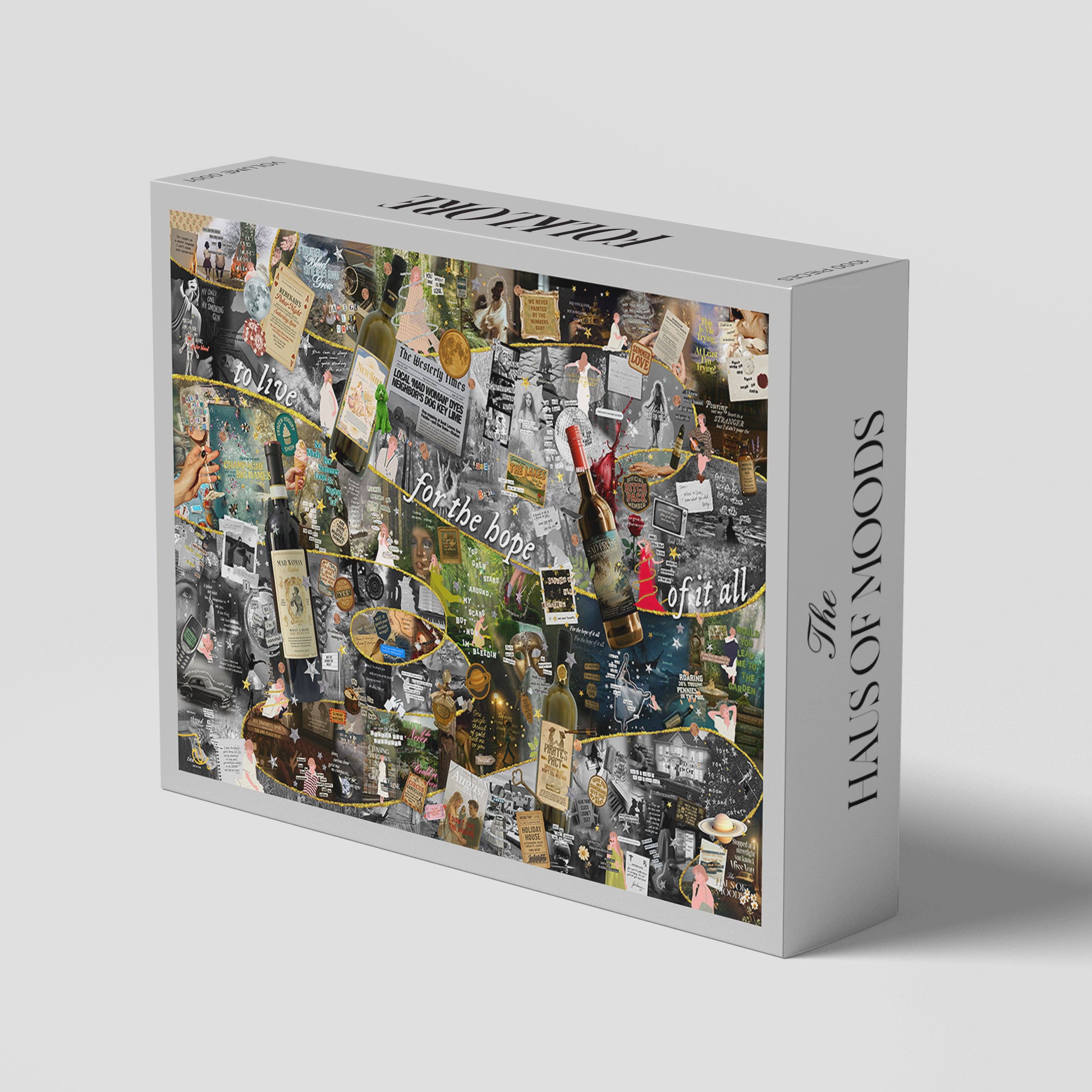 Taylor Swift Folklore Lyrics & Easter Eggs Puzzle • Haus of Moods