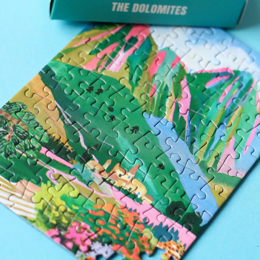 Rhi James Hebe Studio The Dolomites Mini Puzzle