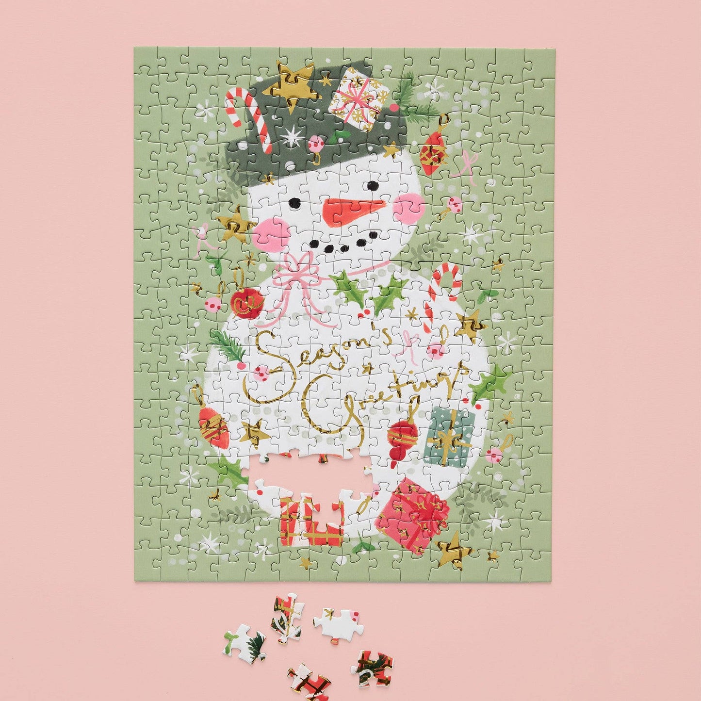 Christmas Wishes Mini Puzzle Set
