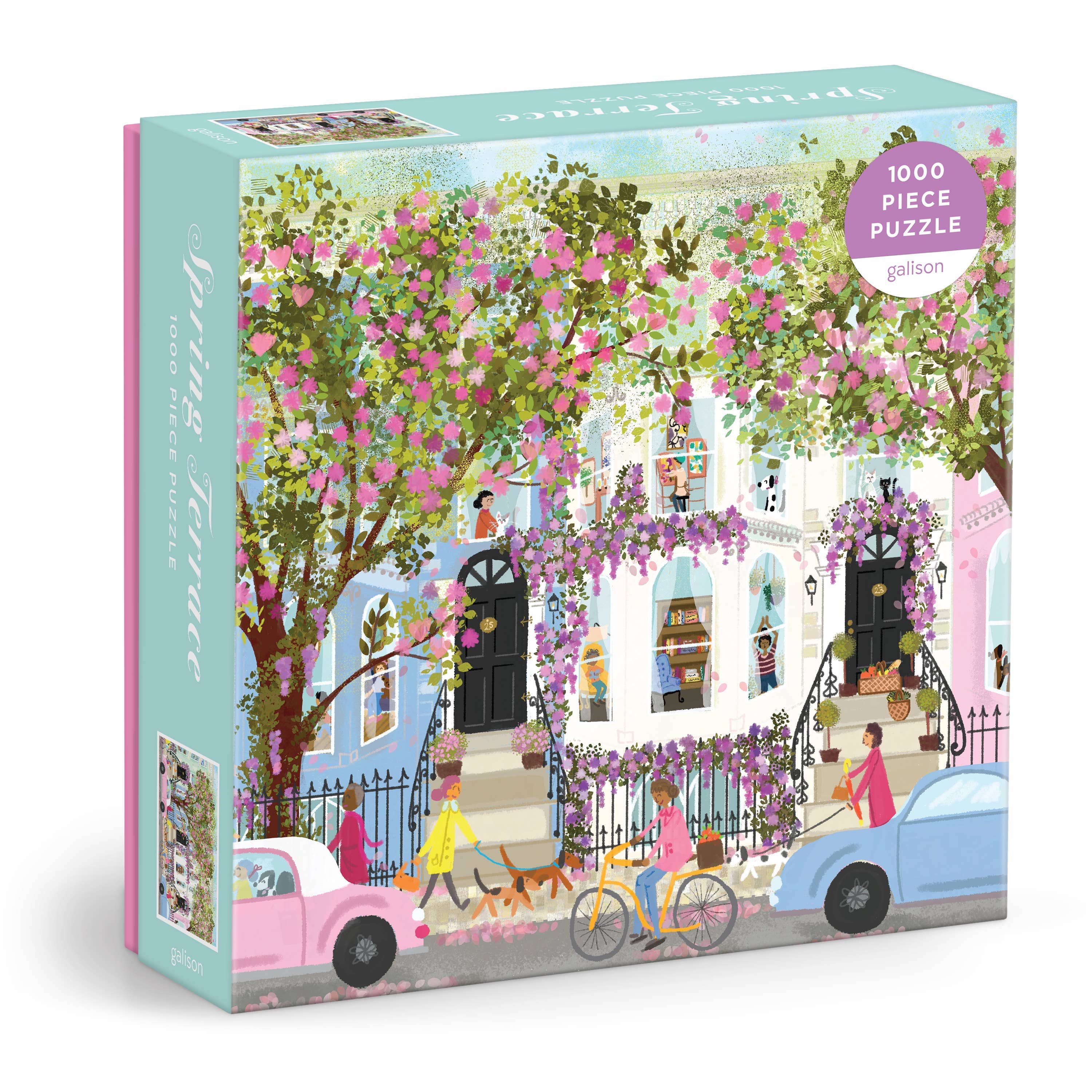 Spring Terrace 1000 Piece Joy Laforme Galison Jigsaw Puzzle