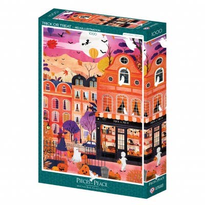 Trick or Treat Halloween Puzzle by Pieces & Peace
