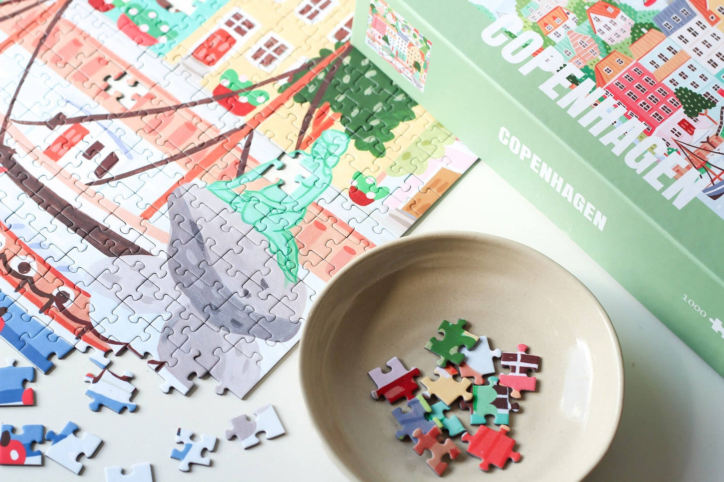 Copenhagen Jigsaw Puzzle by Piecely Puzzles