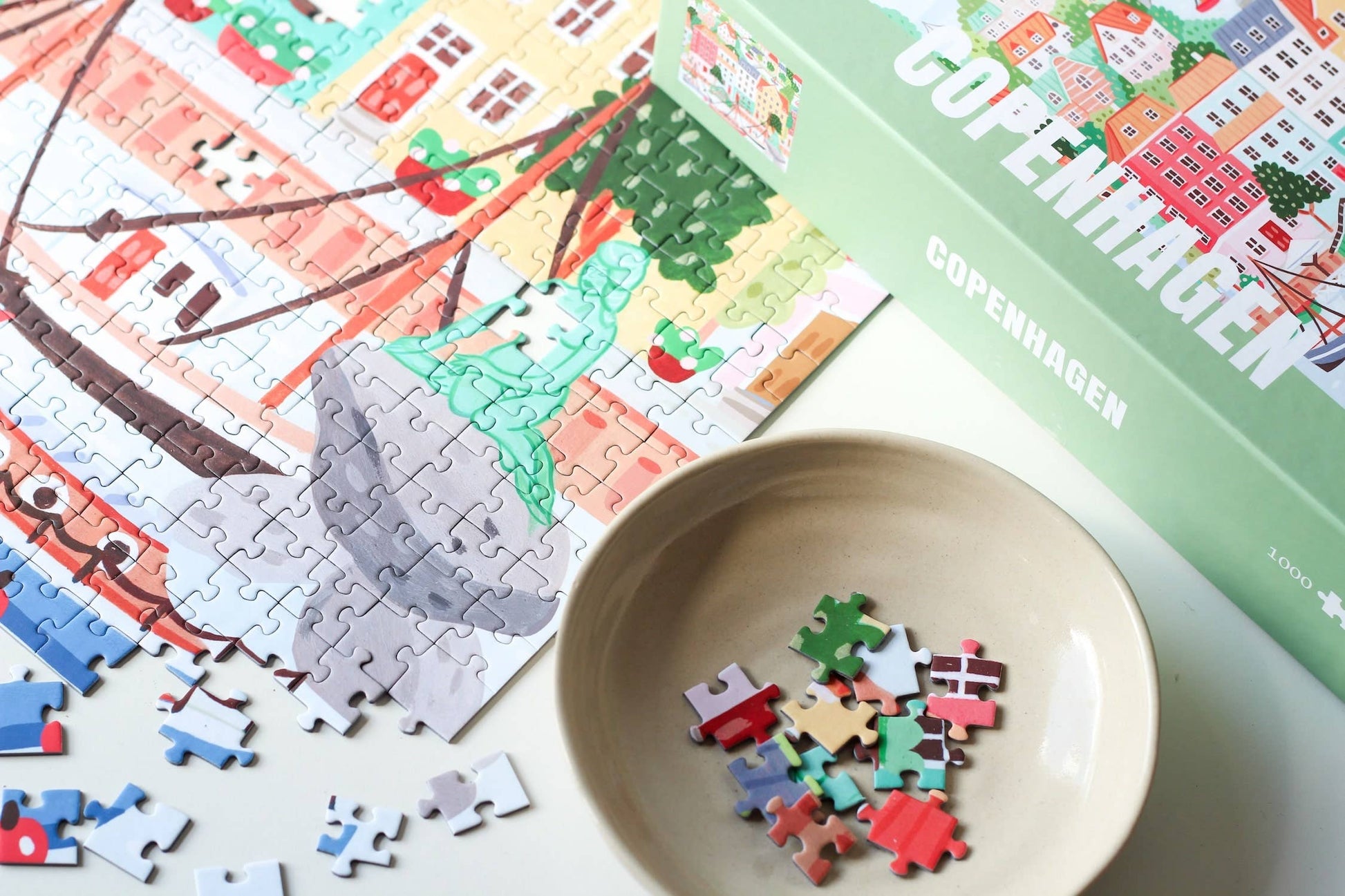 Copenhagen Jigsaw Puzzle by Piecely Puzzles