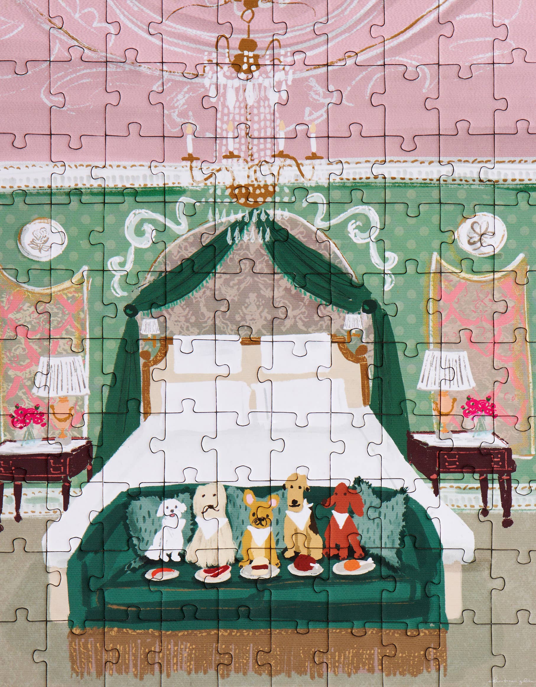 Posh Puppy Room Service Mini Puzzle - Ordinary Habit