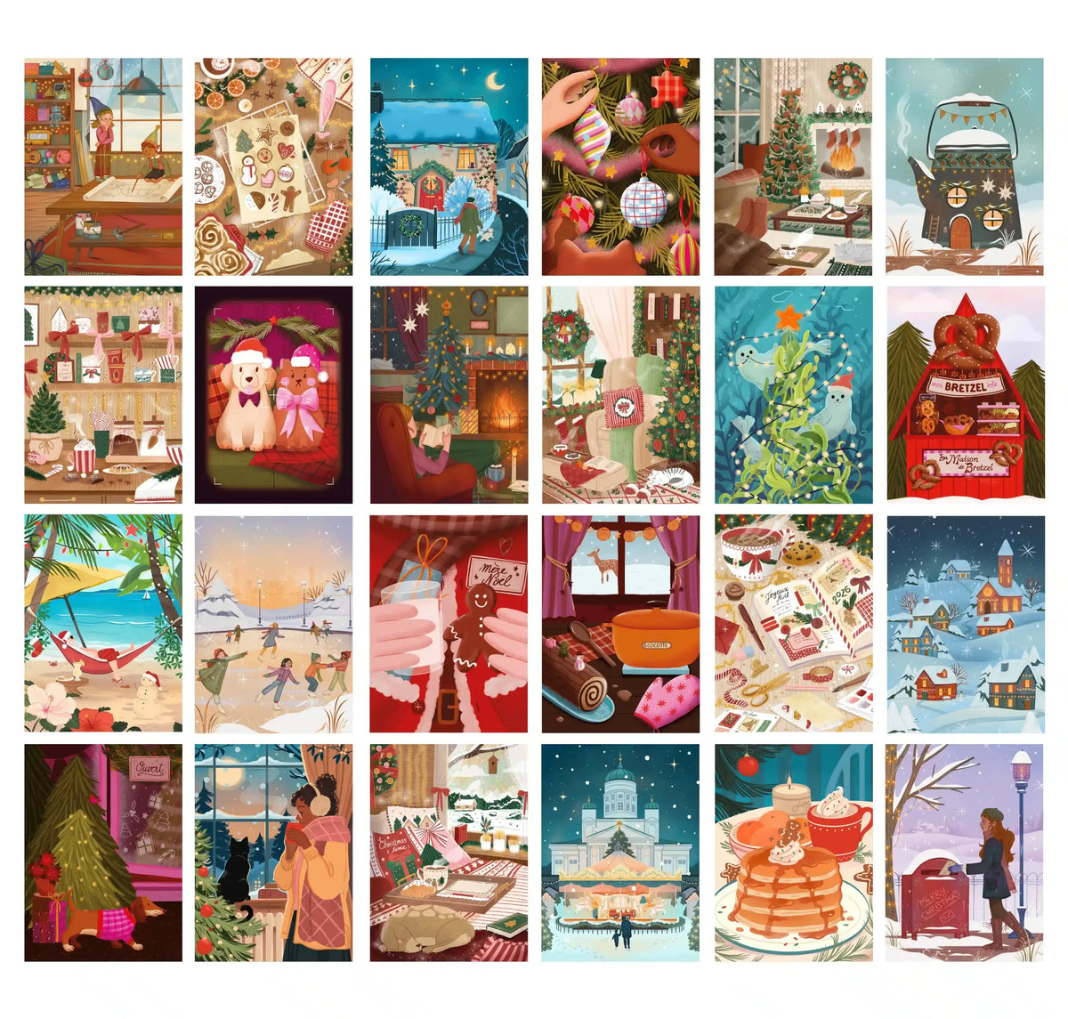 Trevell Advent Calendar Puzzle No. 5 • 24 Mini Puzzles