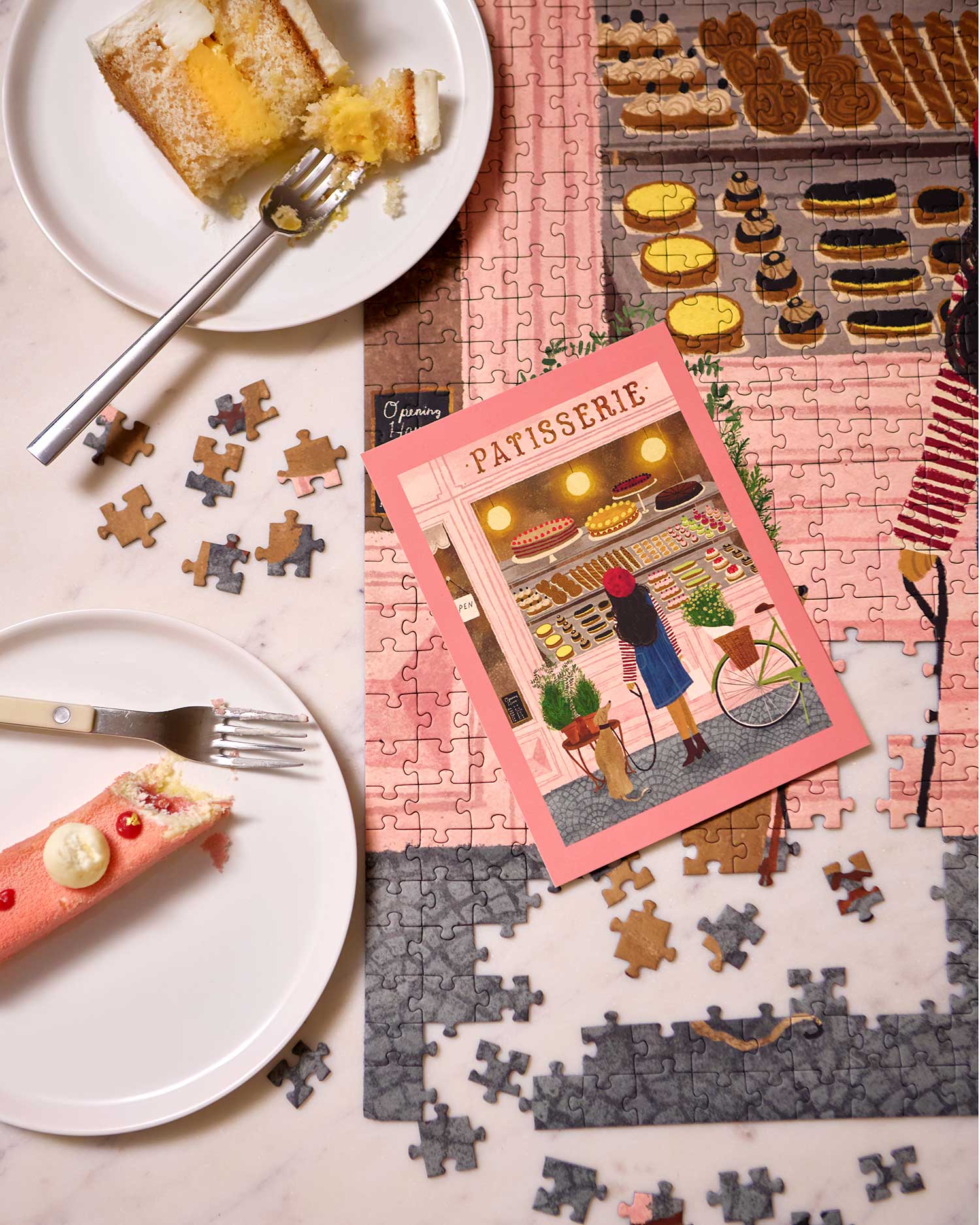 Paris Patisserie Ordinary Habit 1000 Piece Puzzle