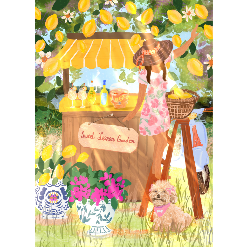 Sweet Lemon Garden 1000 Piece Puzzle