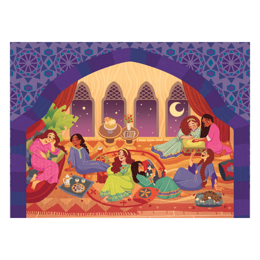 Girls Night  Puzzle by Laila Luxury Puzzles