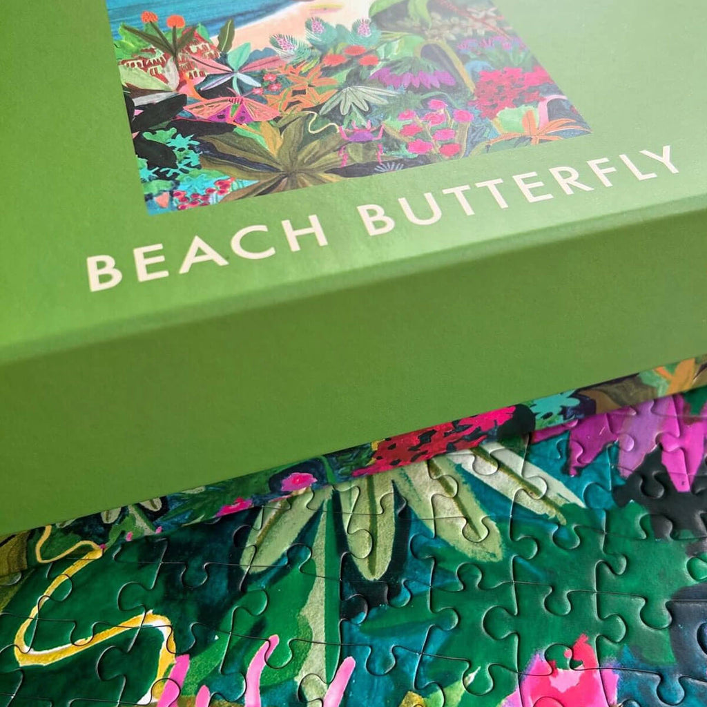 hebe studio puzzle - beach butterfly