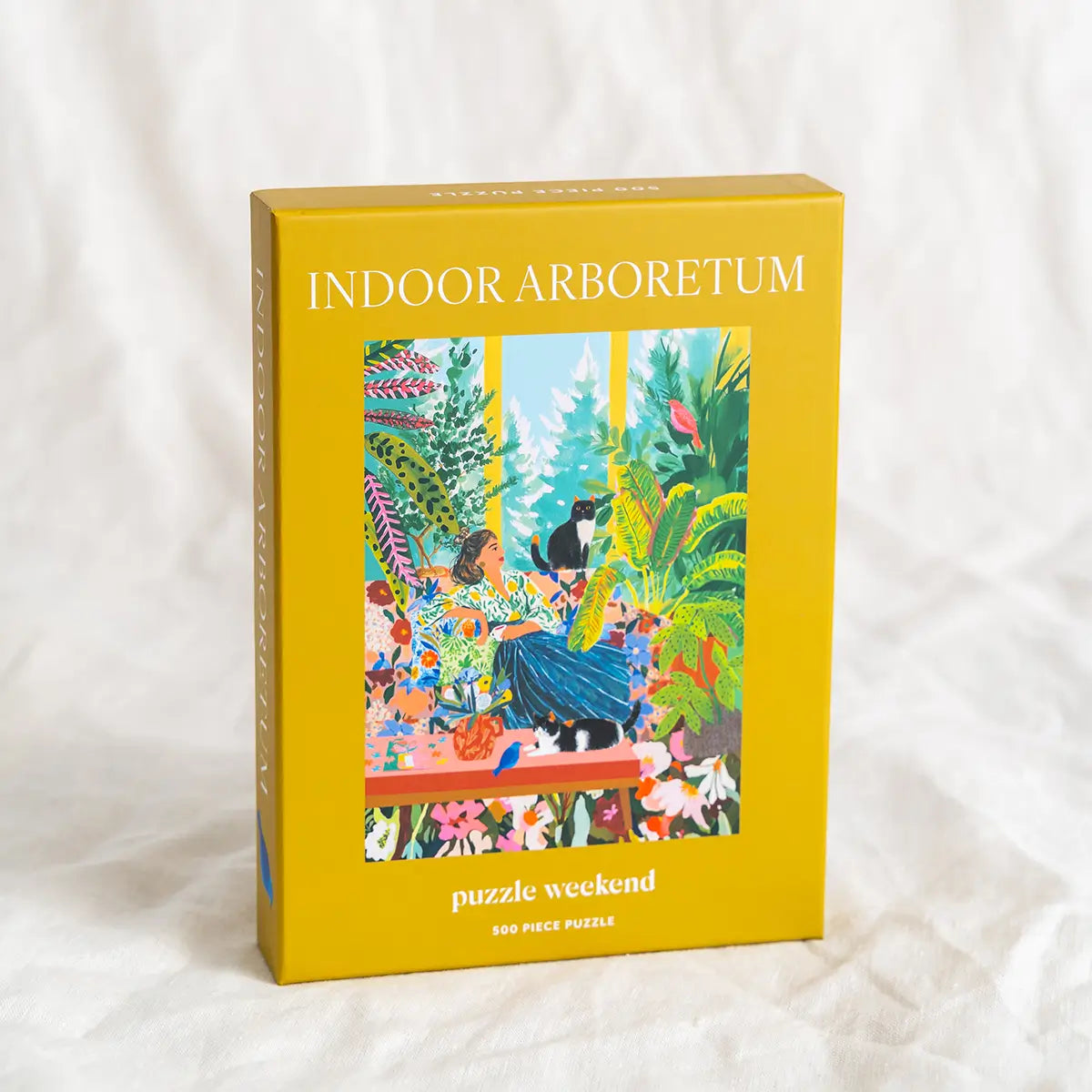 Indoor Arboretum 500 Piece Puzzle by Rafaela Mascaro of Studio Grand-Père