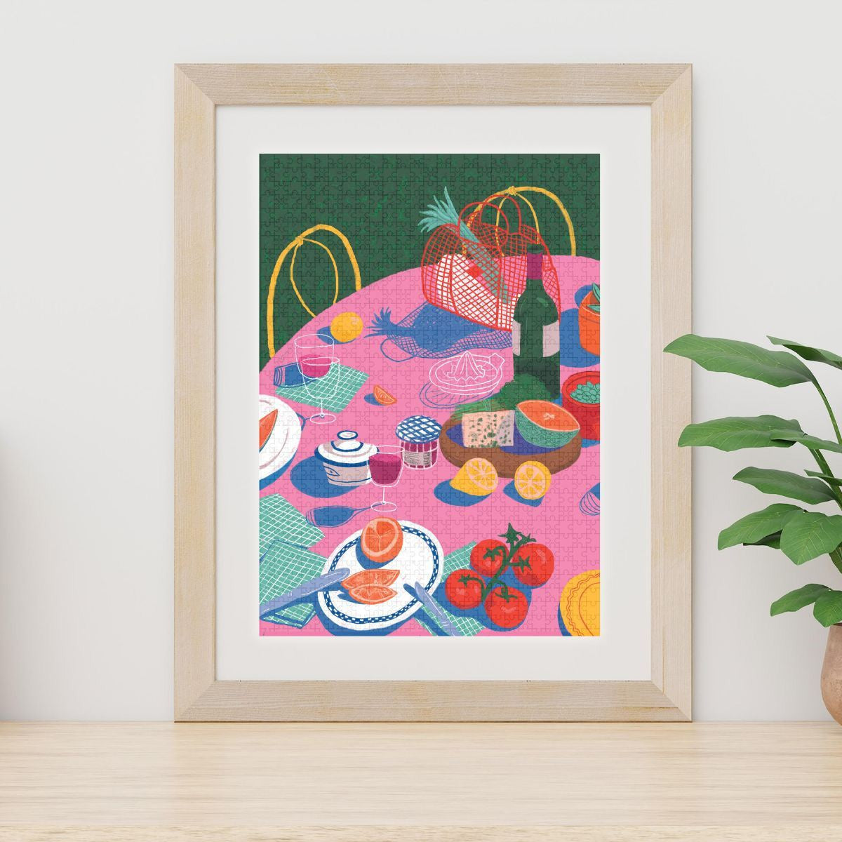 la bodegon still life picnic jigsaw puzzle