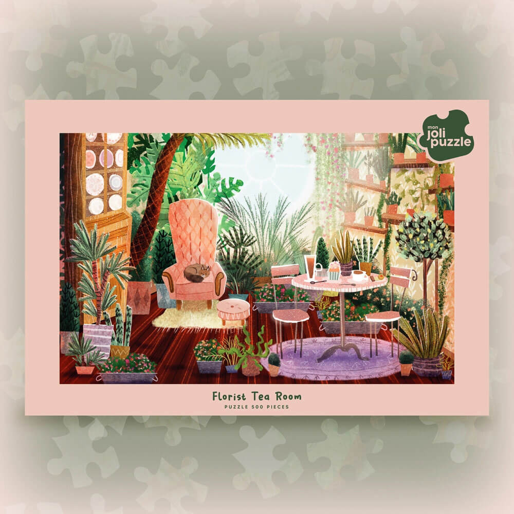 Florist Tea Room Mon Joli Houseplant Puzzle