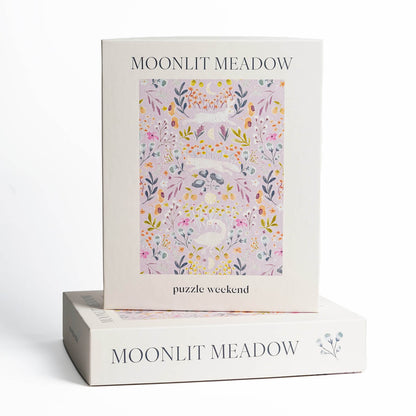 Puzzle Weekend Moonlit Meadow Puzzle by Jill Labieniec