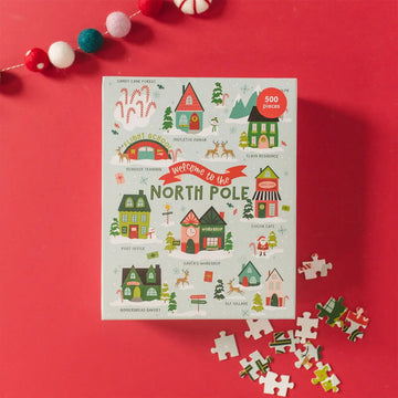 Welcome to the North Pole puzzle by Pippi Post