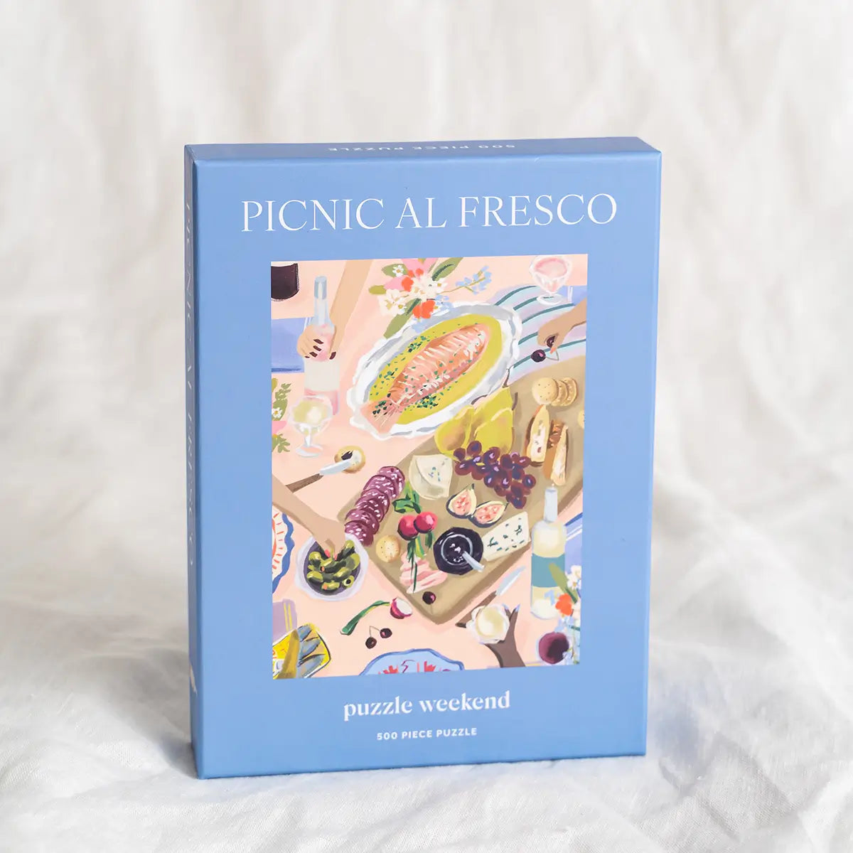 Nysha Lilly Picnic Al Fresco 500 Piece Puzzle by Puzzle Weekend