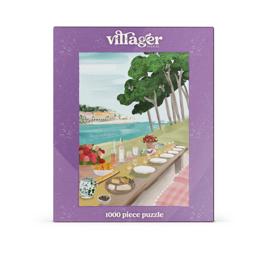 Picnic & Pinot wine puzzle by villager puzzles