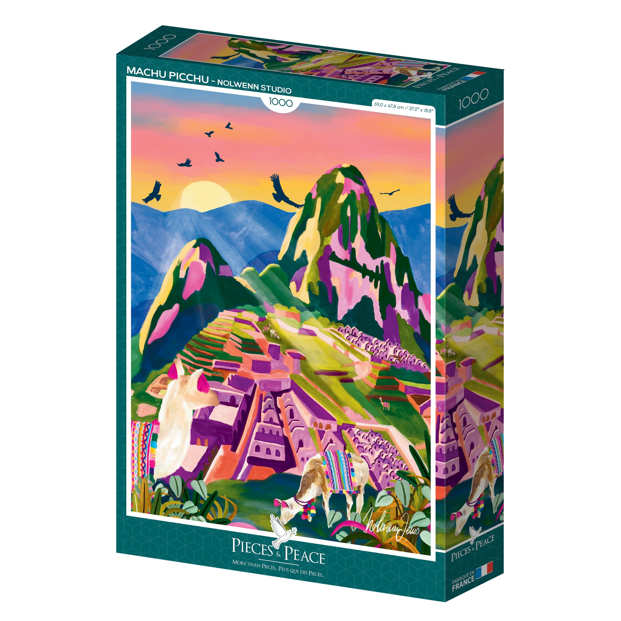 Liberty Puzzles Machu Picchu Jigsaw hot 670p