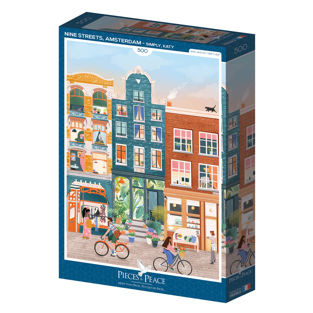 Nine Streets, Amsterdam Puzzle by Simply Katy