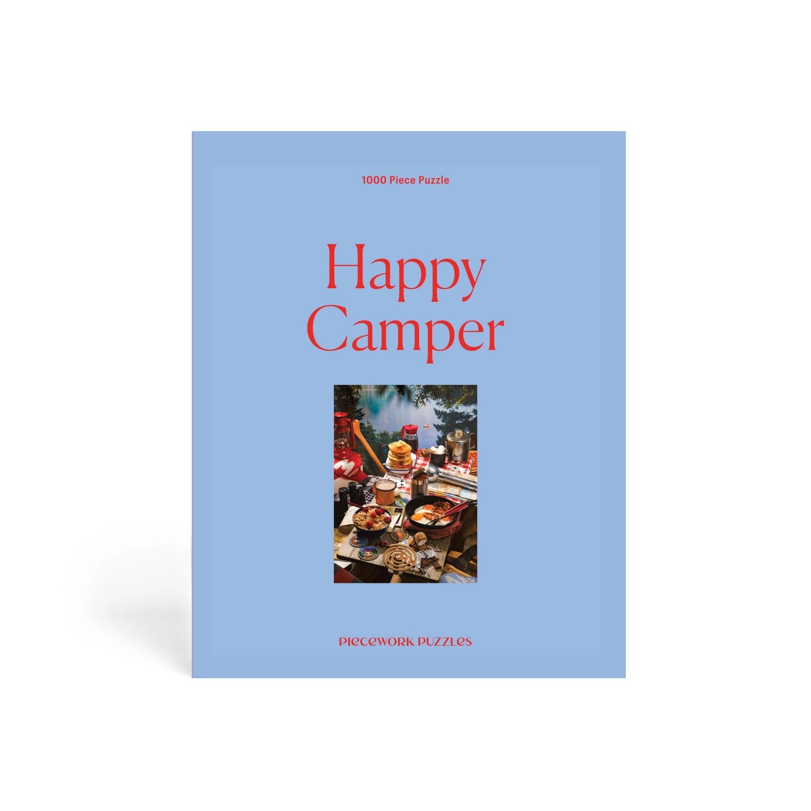 Happy Camper jigsaw puzzle by Piecework Puzzles