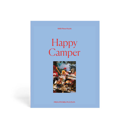 Happy Camper jigsaw puzzle by Piecework Puzzles