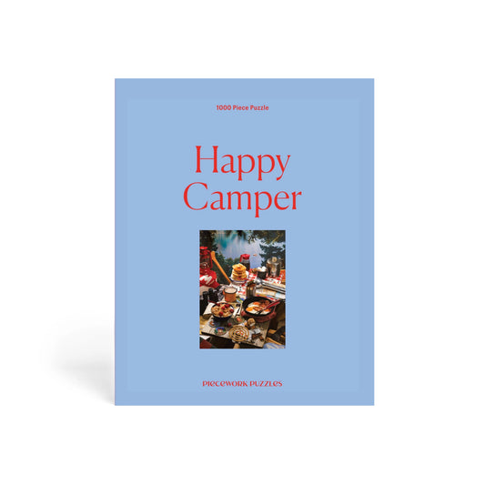 Happy Camper jigsaw puzzle by Piecework Puzzles