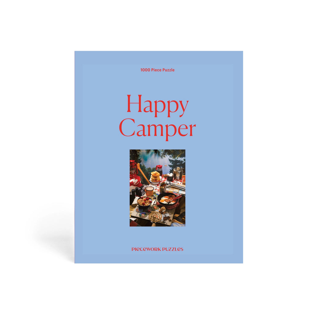 Happy Camper jigsaw puzzle by Piecework Puzzles