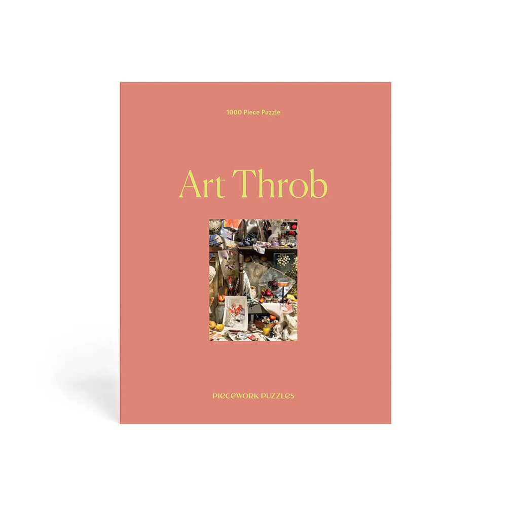 Art Throb Piecework Puzzle • Gift for Artist • Puzzle Weekend