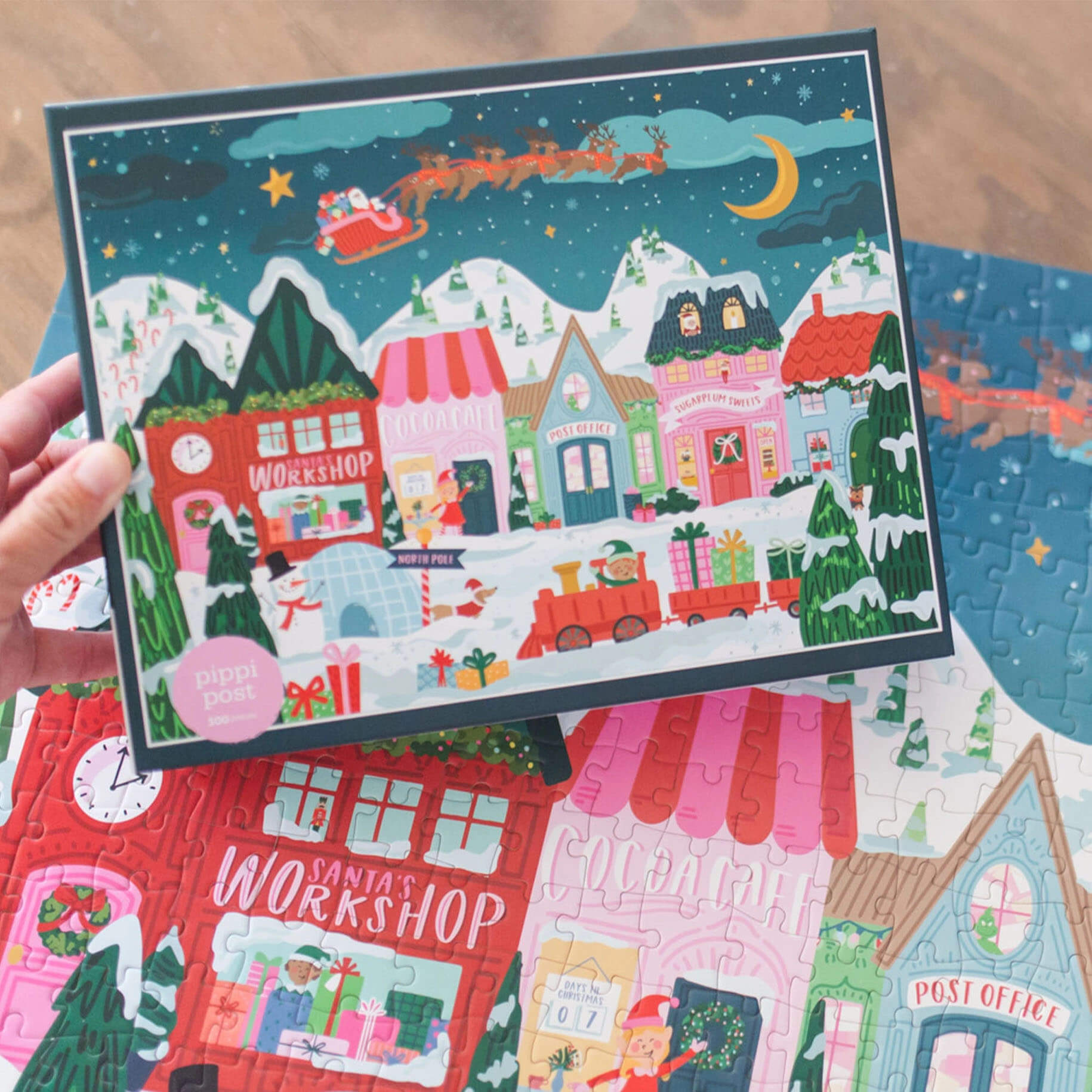 Santa's Village Pippi Post Christmas Puzzle