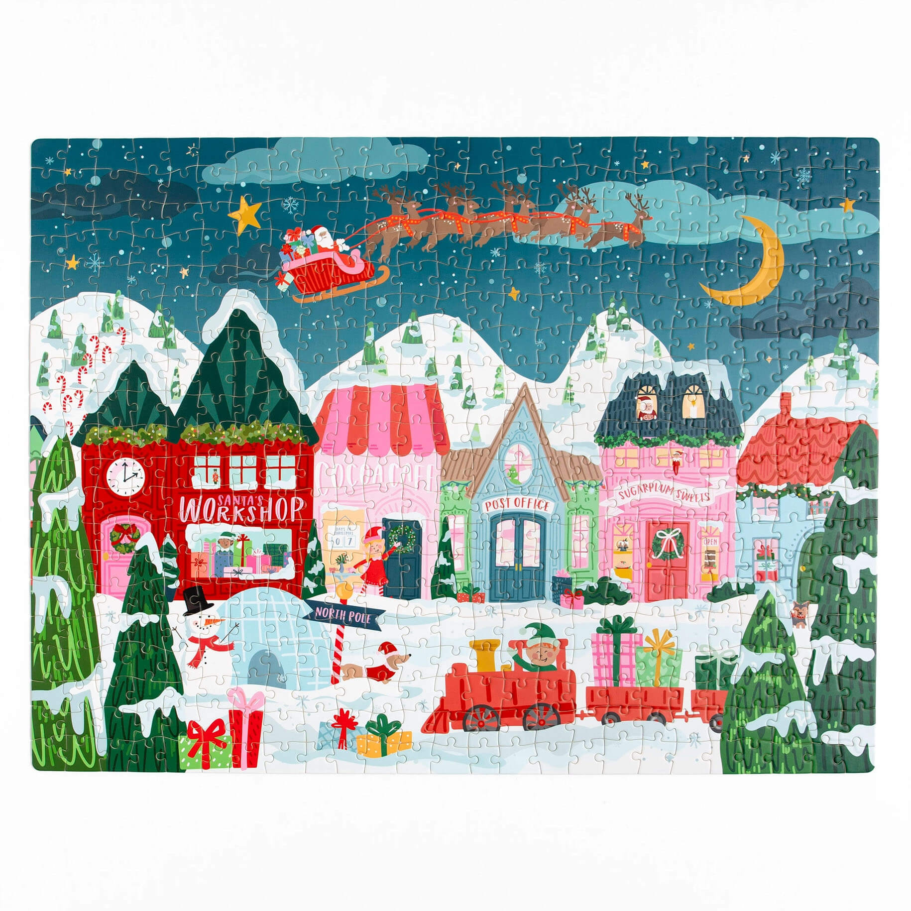 Santa's Village Pippi Post Christmas Puzzle