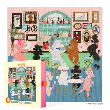 Poodle Martini Lounge Werkshoppe Puzzle