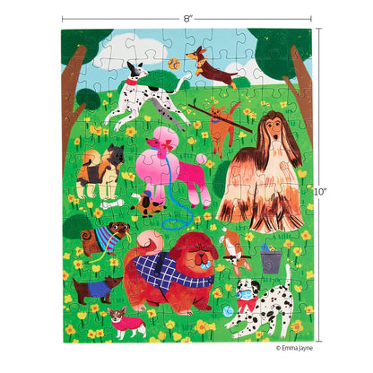 dog themed mini puzzle