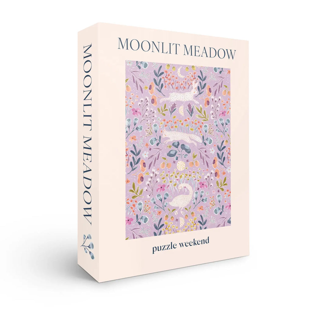 Puzzle Weekend Moonlit Meadow Puzzle by Jill Labieniec