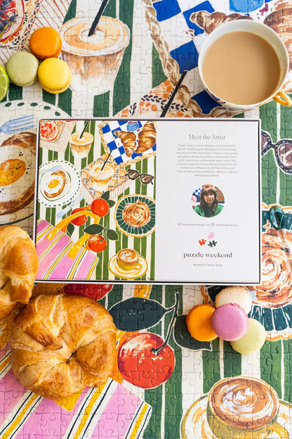 morning goss by charlie taylor design jigsaw puzzle