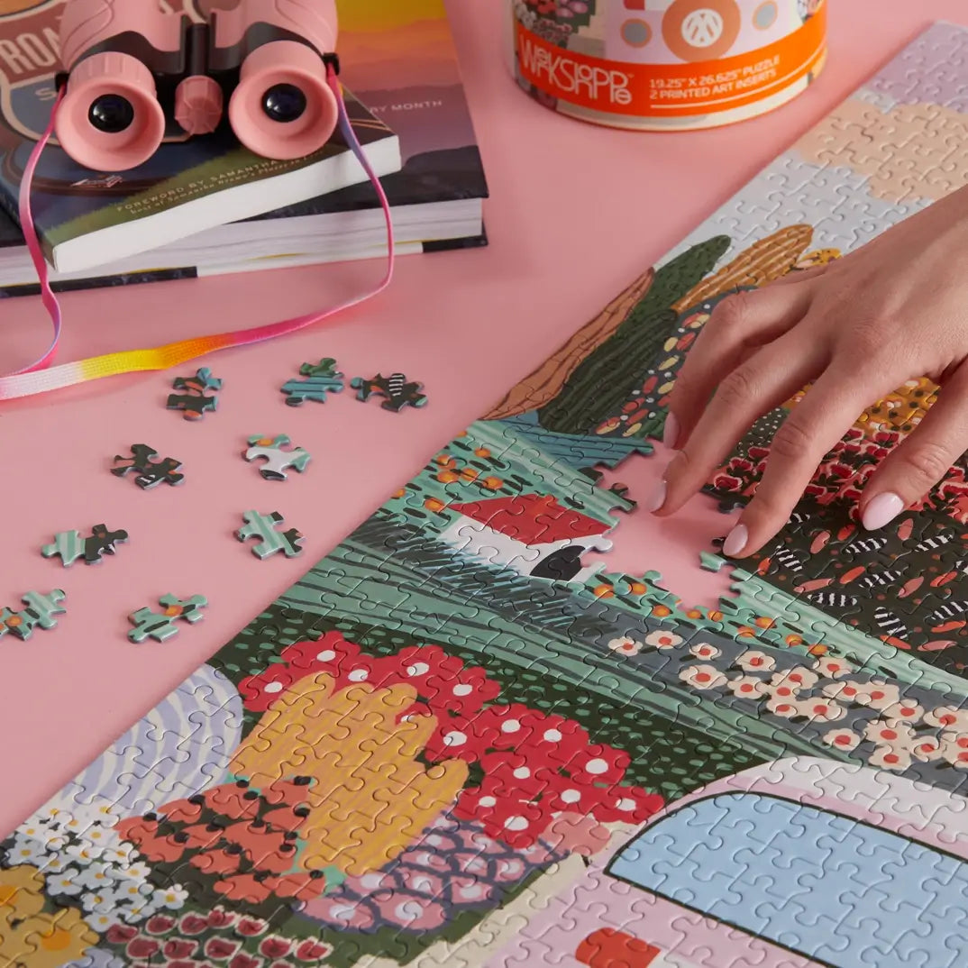 road trip jigsaw puzzle by werkshoppe