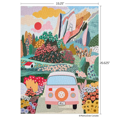 road trip jigsaw puzzle by werkshoppe