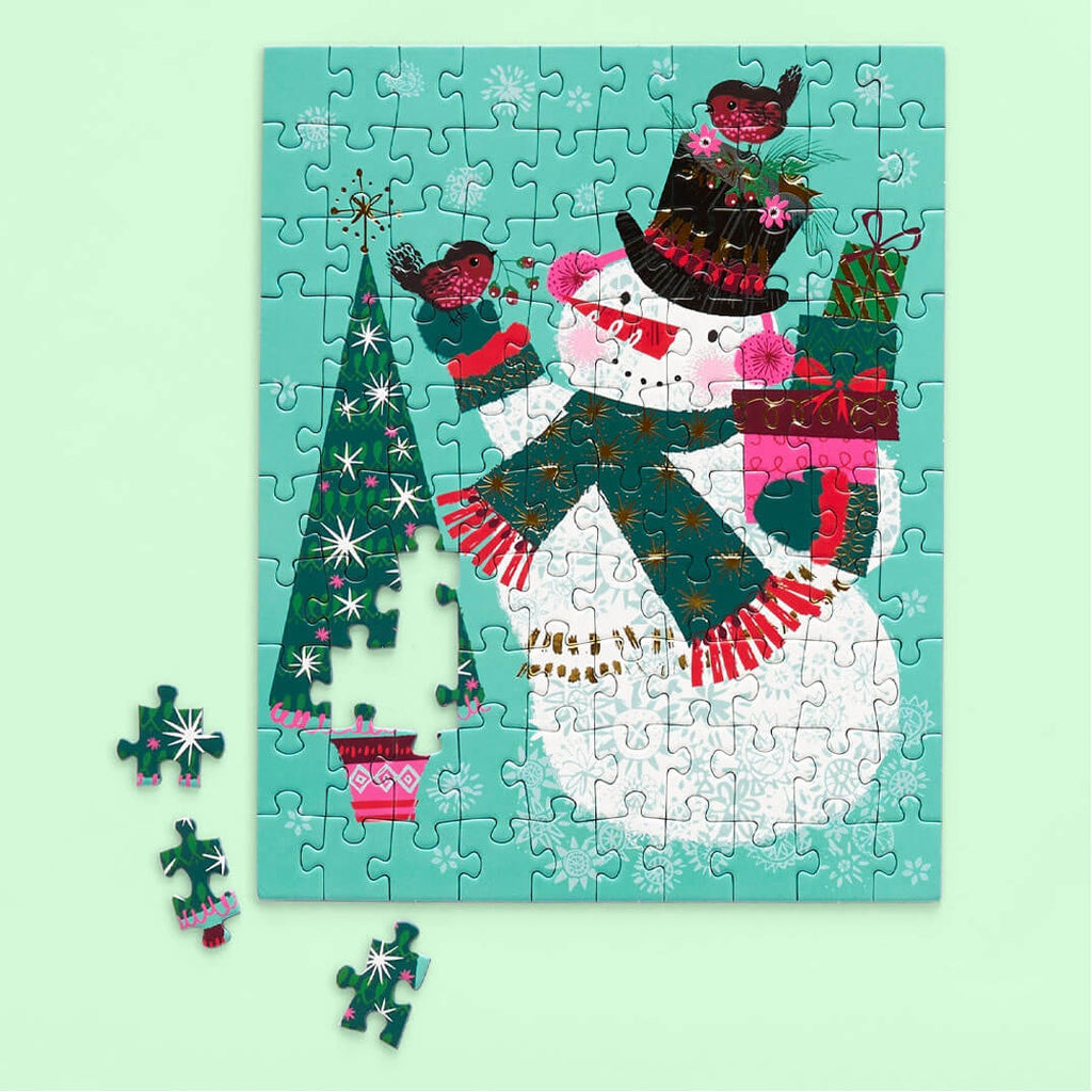 werkshoppe christmas mini puzzle