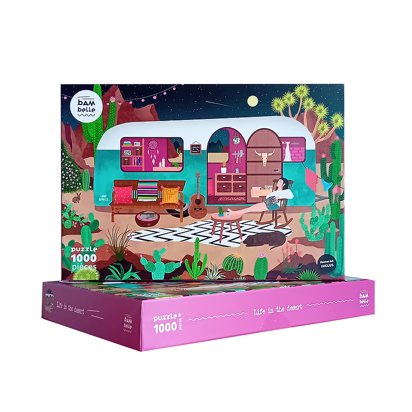 Life in the Desert Puzzle by Studio Bambelle