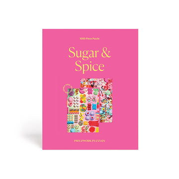 Sugar & Spice Double Sided Piecework Puzzle - Candy Puzzle
