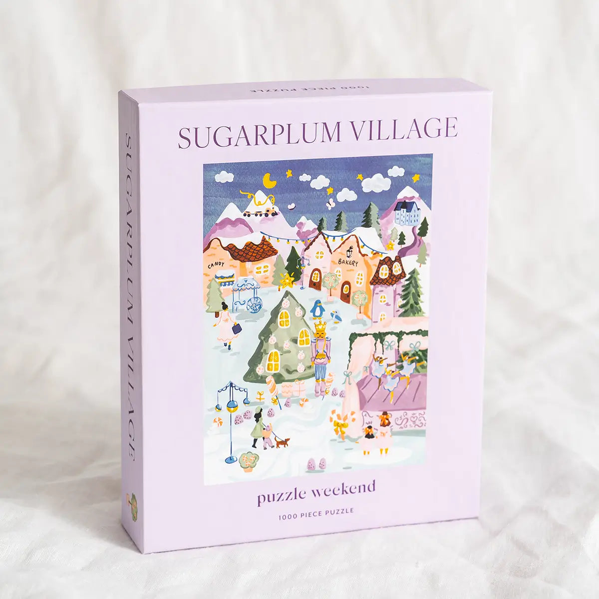 sugarplum village christmas puzzle by sabina fenn - nutcracker puzzle