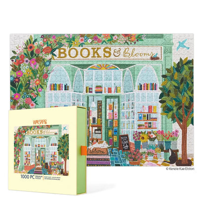 Werkshoppe Books & Blooms Puzzle