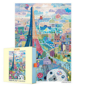 werkshoppe 1000 piece paris jigsaw puzzle