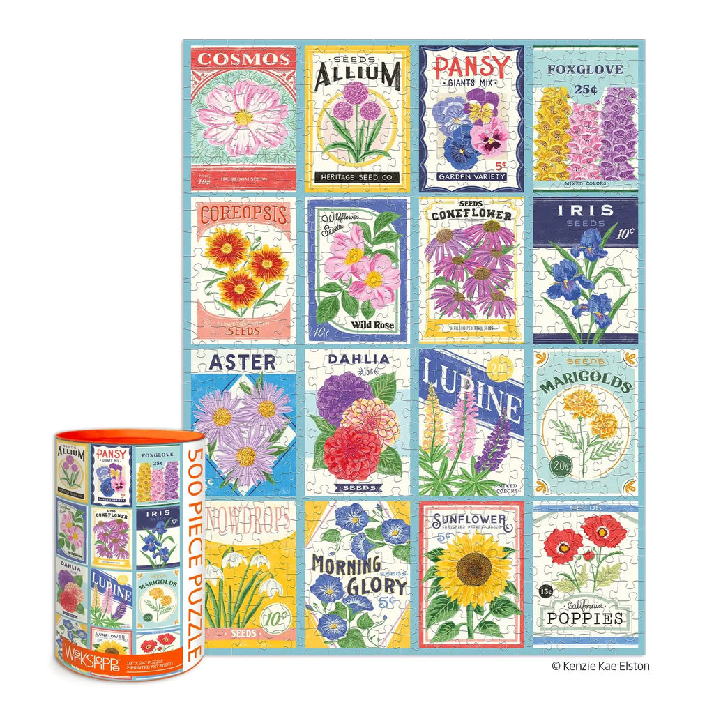 Seed Packets werkshoppe puzzle 