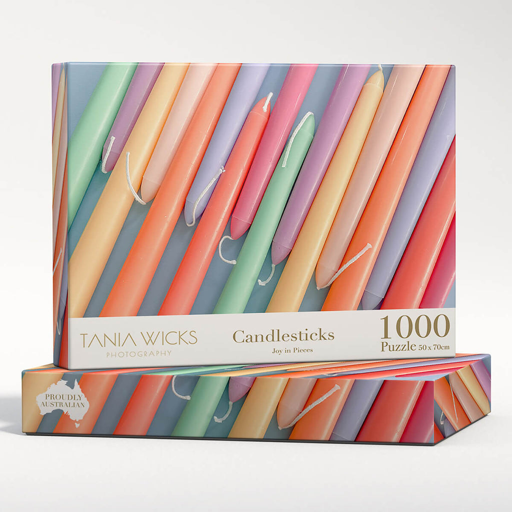 tania wicks candlesticks pastel tapers puzzle