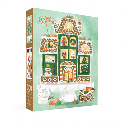 1canoe2 gingerbread christmas puzzle