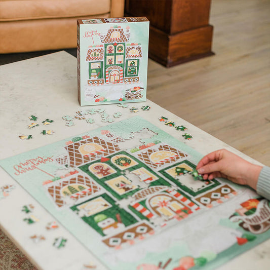 1canoe2 gingerbread christmas puzzle