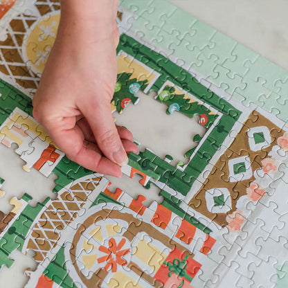 1canoe2 gingerbread christmas puzzle
