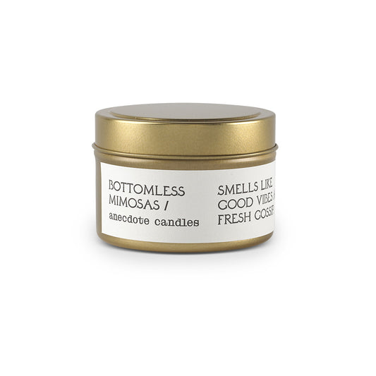 bottomless mimosas candle